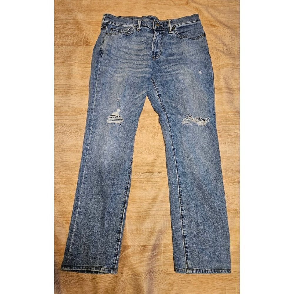 Abercrombie Fitch Mens Jeans Size 32 X 27 Stretch Rustin Athletic Skinny Light
